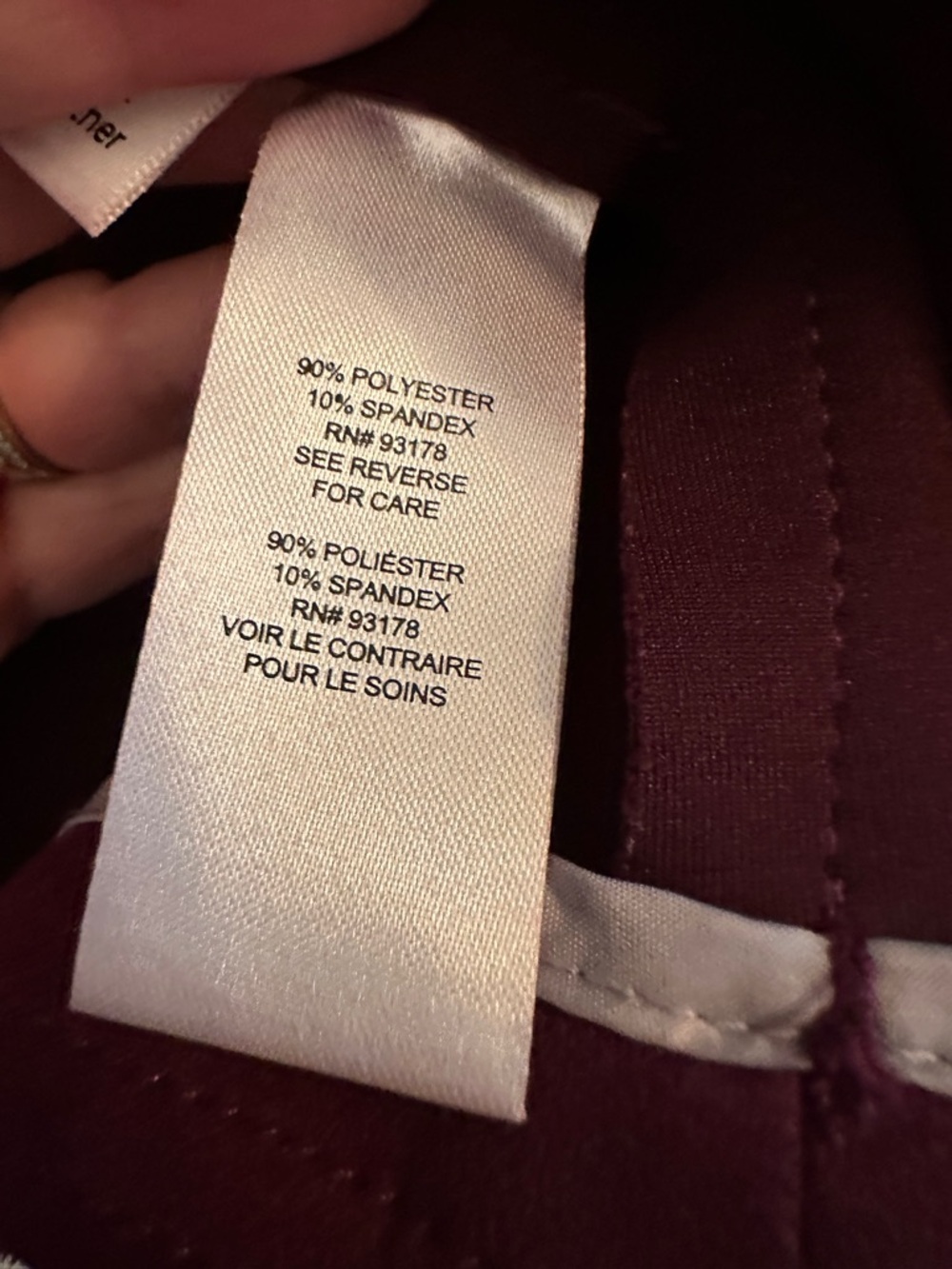 Tahari Deep Plum Zip-Front Blazer Jacket - Picture 11 of 16